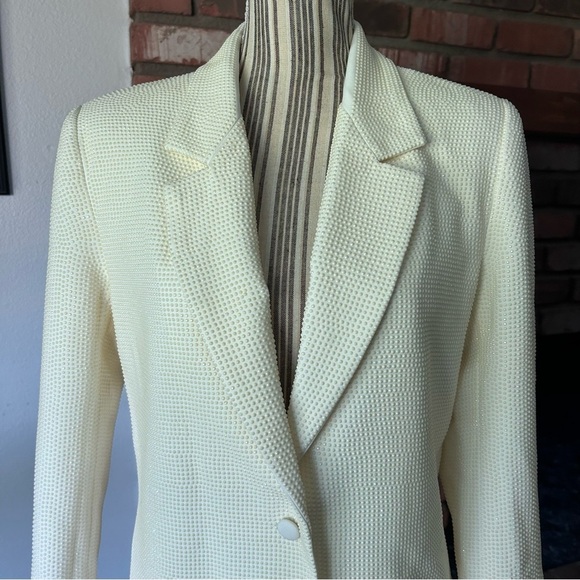 NWT RTA Denim Sasha Studded Blazer in White Stone Sz S - Picture 5 of 16